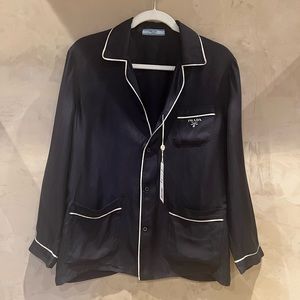Prada silk shirt